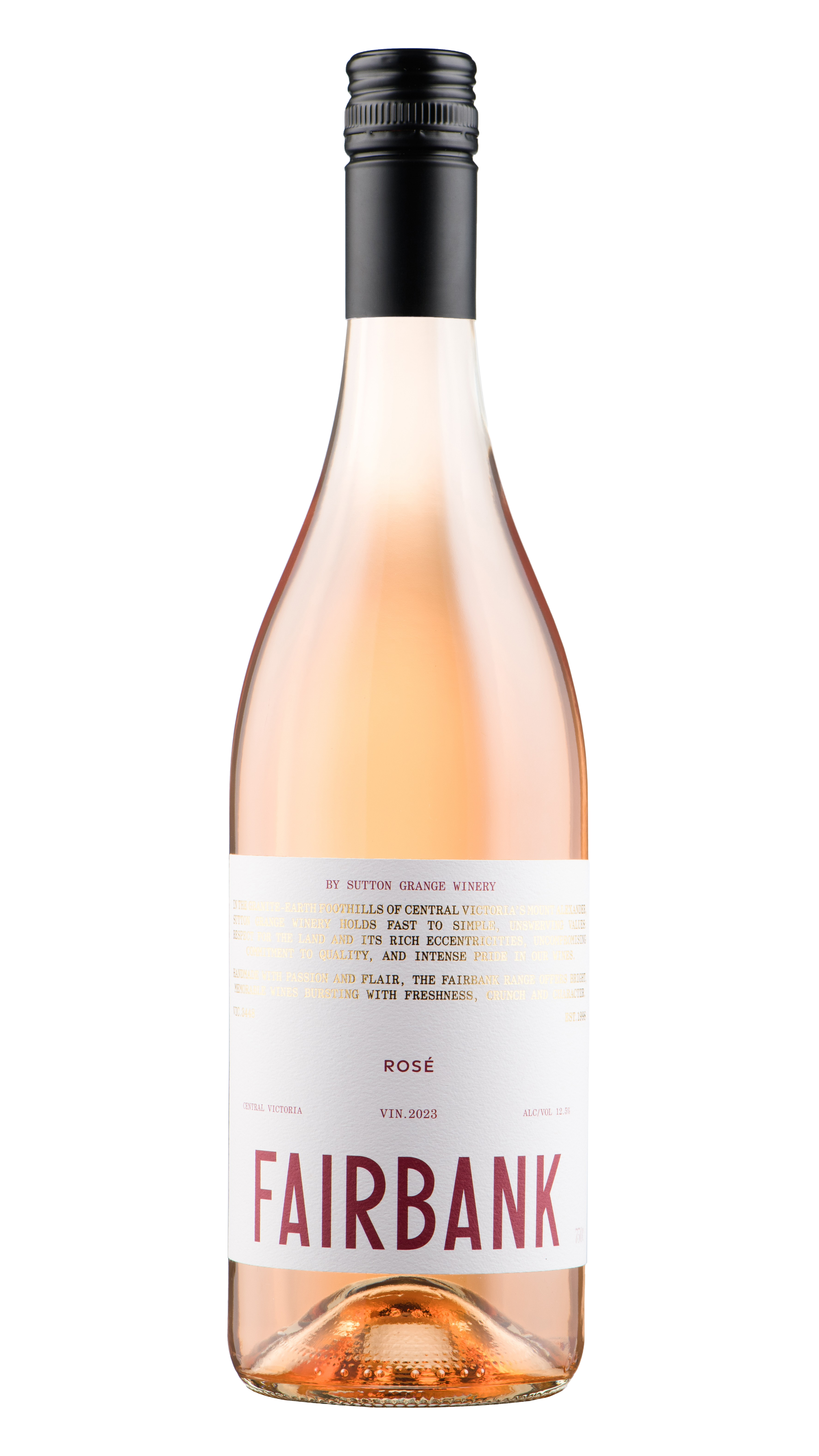 Sutton Grange Winery Fairbank Rosé 2023 Central Victoria Zone